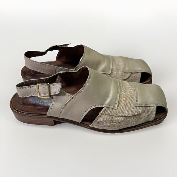 Fratelli Footwear Leather & Canvas Sandals Size 13M main image 7